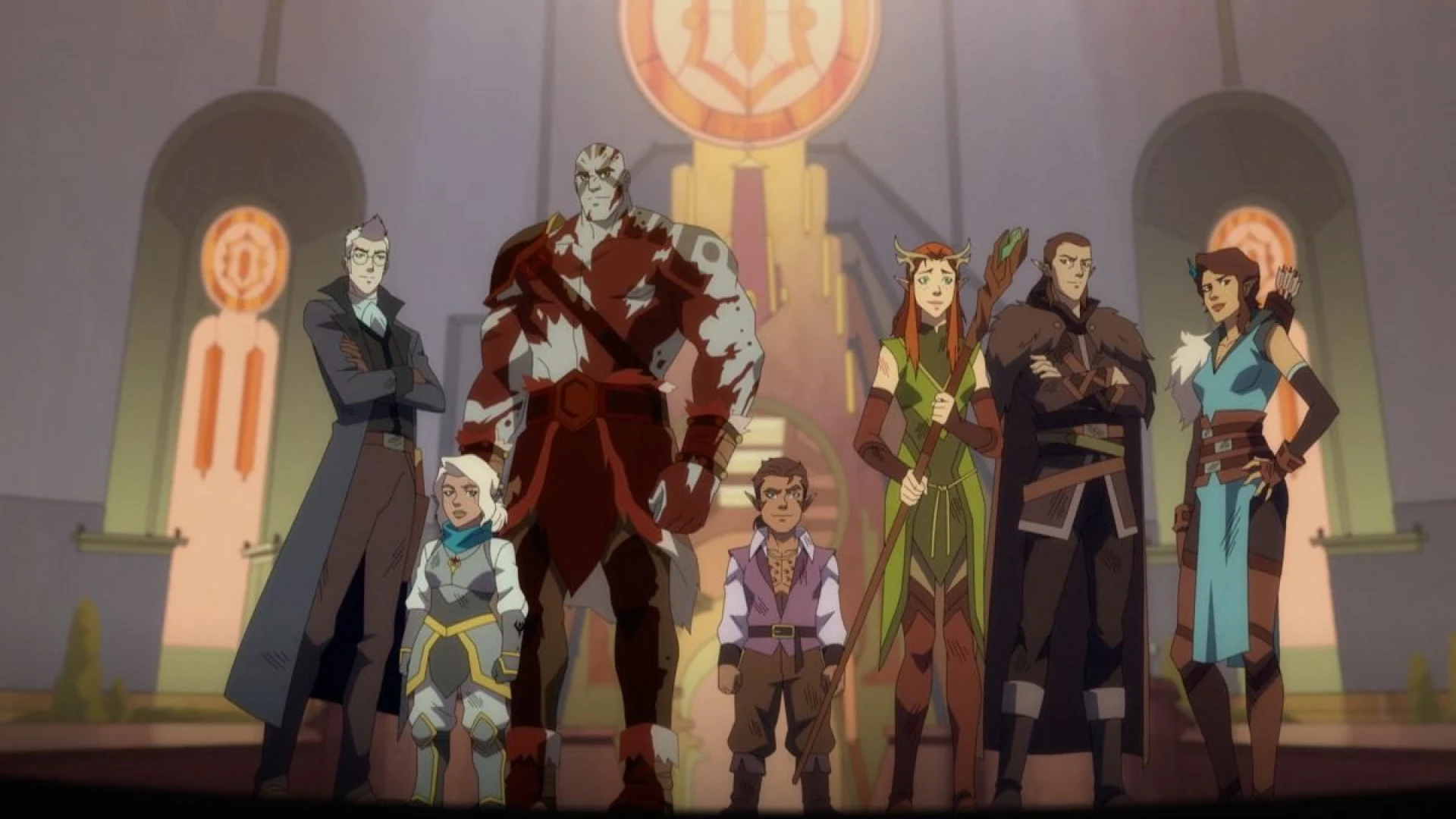 دانلود انیمیشن سریالی The Legend of Vox Machina